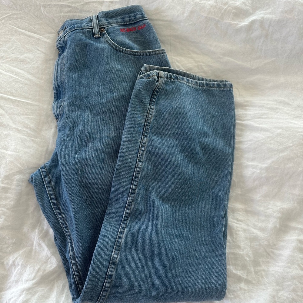 BABES no back gap 505 jeans size (12-14) XL in medium wash